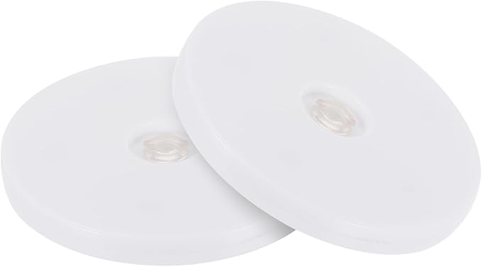 MECCANIXITY 4 Inch Lazy Susan Turntable Acrylic Ball Bearing Rotating Tray 360 Rotation for Spice Rack Table Cake Kitchen Pantry Decorating Bathrooms TV Laptop Pack of 1(White)