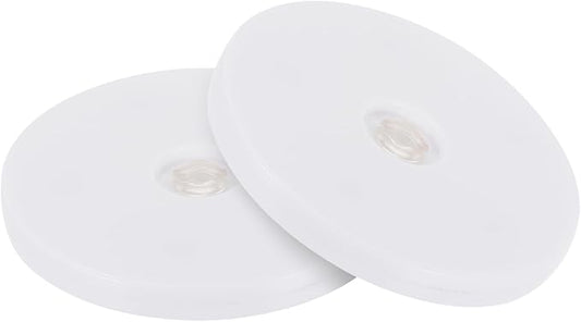 MECCANIXITY 4 Inch Lazy Susan Turntable Acrylic Ball Bearing Rotating Tray 360 Rotation for Spice Rack Table Cake Kitchen Pantry Decorating Bathrooms TV Laptop Pack of 1(White)