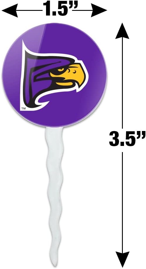 Hunter College Primary Logo Cupcake Picks Toppers Decoration Set of 6