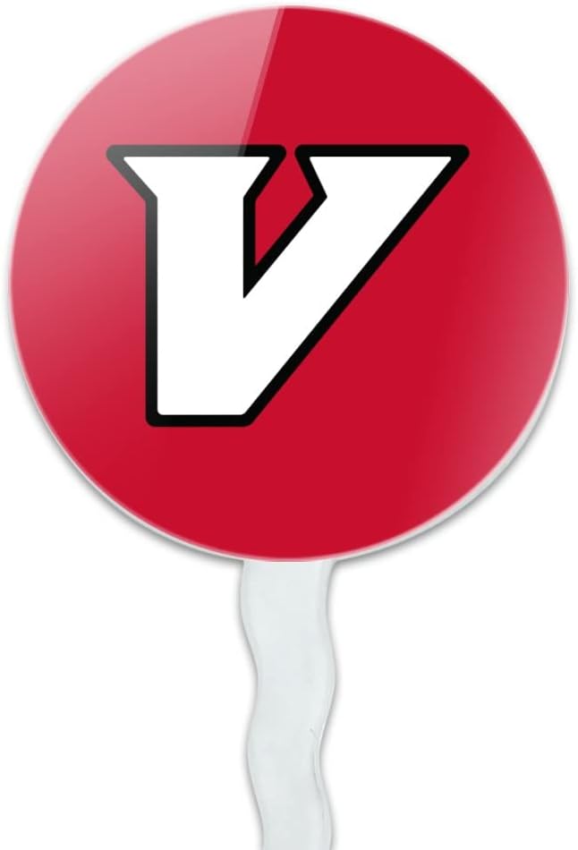 University of Virginia's College at Wise Primary Logo Cupcake Picks Toppers Decoration Set of 6