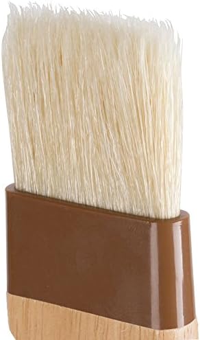 Betolla 1-Inch Pastry Brush – Natural Boar Bristle Basting & Marinade Brush with Lacquered Hardwood Handle for Cooking, BBQ, and Baking