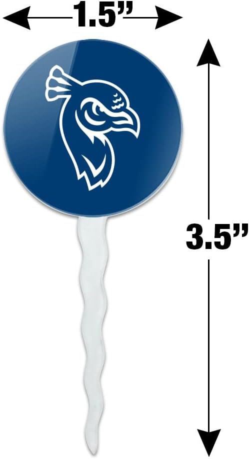 Saint Peters University Primary Logo Cupcake Picks Toppers Decoration Set of 6