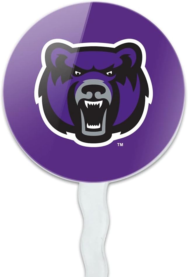 University of Central Arkansas Primary Logo Cupcake Picks Toppers Decoration Set of 6