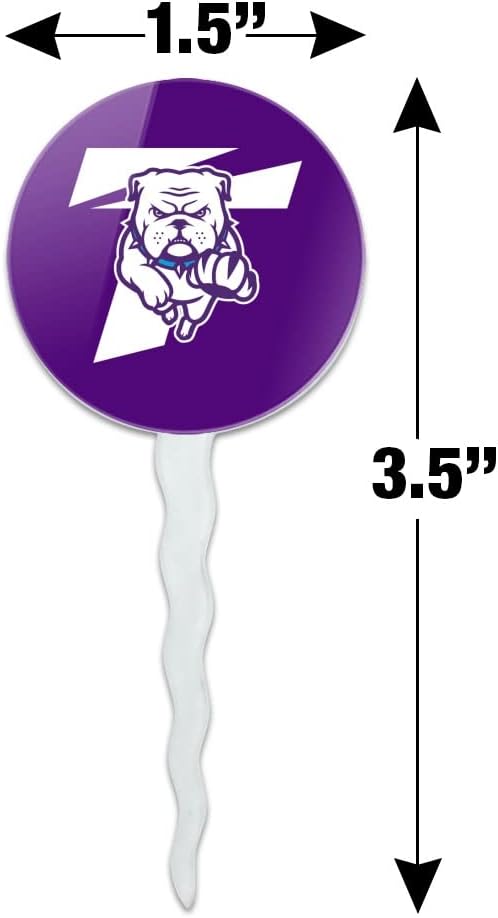 Truman State University Primary Logo Cupcake Picks Toppers Decoration Set of 6