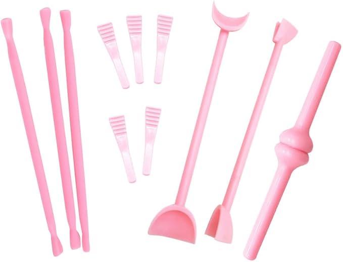Cabilock 11-Piece Cake Decoration Tools Set Fondant Modeling Tools Kit for Precise Pastry Sculpting Baking Supplies