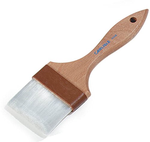 SPARTA 4039800 Nylon Wide Brush, Flat With Nylon Bristles, 3 Inches, Tan