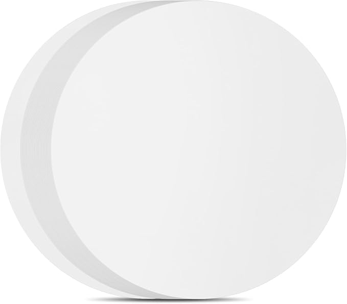 BYKITCHEN Parchment Paper Rounds, Set of 220, Non Stick 9 Inch Parchment Paper for Baking, Pre-cut Cake Pan Sheet Liners for Round Cake Pan, Springform Pan, Air Fryer and More