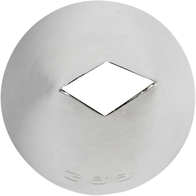 Restaurantware Pastry Tek Leaf Icing Tip 1 Reusable Piping Tip - #366 Dent-Resistant Stainless Steel Decorating Cake Tip Dishwasher-Safe Decorate Cupcakes Cakes or Cookies