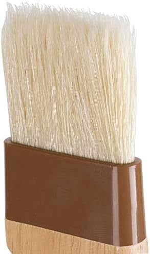 AME D'ESSENCE 1-1/2" Wide Boar Pastry Brush, Wooden Handle Heat Resistant Bristle Basting Brush Baking Tool, and Food Preparation