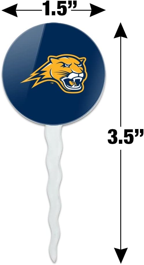 Averett University Primary Logo Cupcake Picks Toppers Decoration Set of 6
