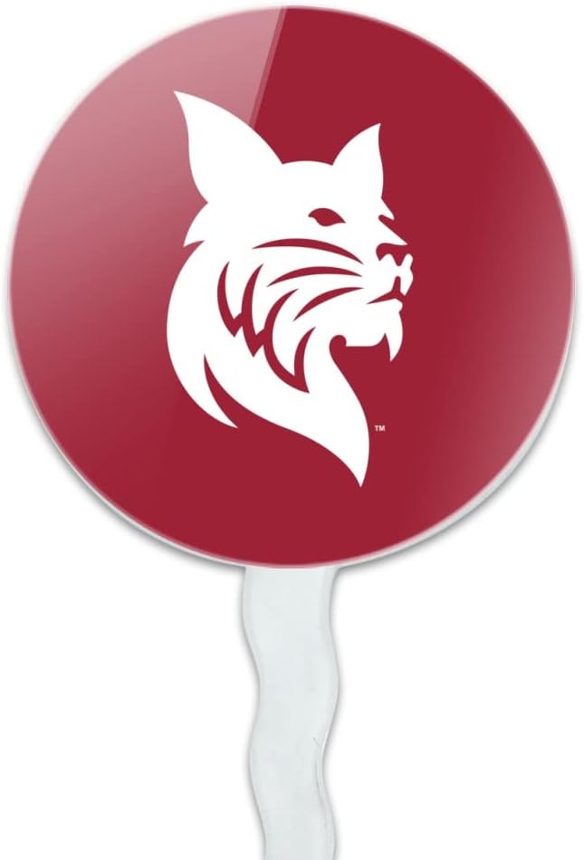 Bates College Primary Logo Cupcake Picks Toppers Decoration Set of 6