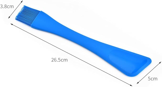 VICASKY 2pcs Egg Wash And Brush Basting Brushes Dual-Head Baking Tool Pastry for Cooking Food Butter Baster Oil Sauce Kitchen Silicone Grilling BBQ Tools Marinade Heat Resistant Spread Grill