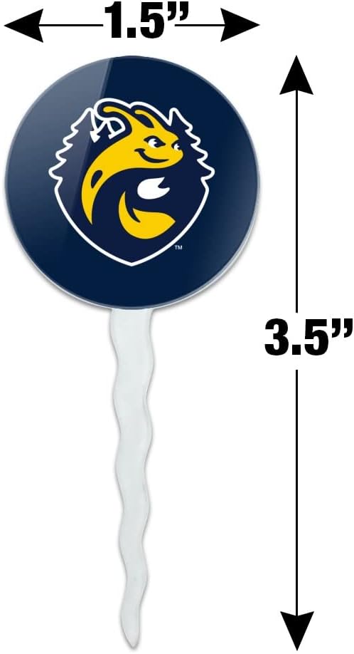 University of California-Santa Cruz Primary Logo Cupcake Picks Toppers Decoration Set of 6