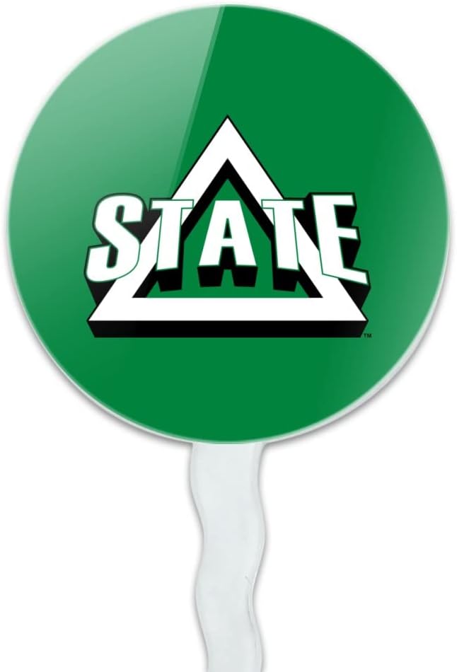 Delta State Primary Logo Cupcake Picks Toppers Decoration Set of 6