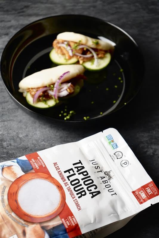 Just About Foods Tapioca Flour, Gluten & Grain Free, No Artificial Flavors, Paleo & Kosher Certified 1 LB