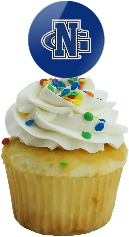 University of North Georgia Primary Cupcake Picks Toppers Decoration Set of 6
