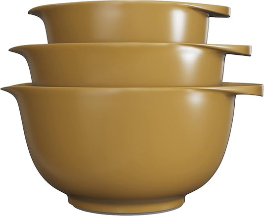 Rosti Precision Craft Mixing Bowl Set 3 Pcs Elevate Your Culinary Experience Stylish Nesting Bowls for Effortless Cooking and Baking