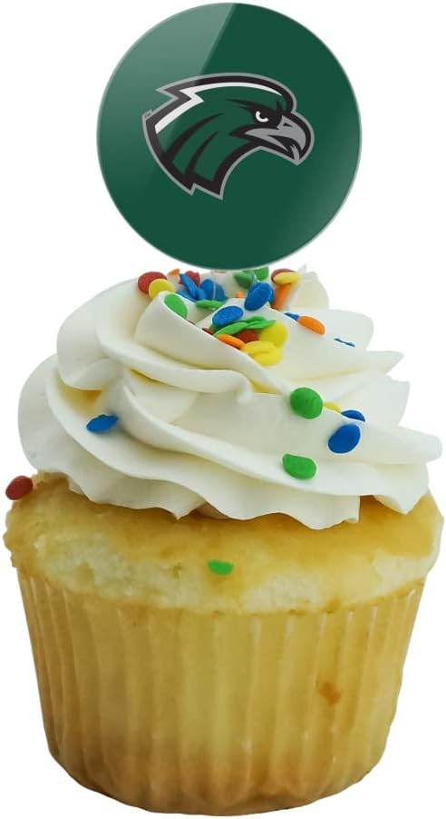 Northeastern State Primary Logo Cupcake Picks Toppers Decoration Set of 6