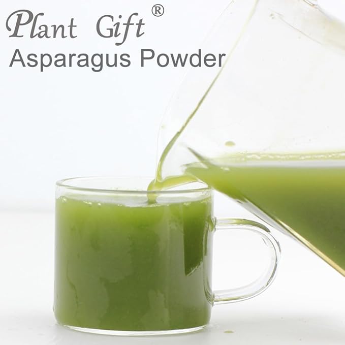100% Natural Pure Asparagus Powder 100g/3.52oz 芦笋粉 for Smoothies, Shakes, Baking & Drinks,| Free from Preservatives, Asparagus Powder Soup