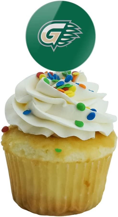 Georgia Gwinnett College Primary Logo Cupcake Picks Toppers Decoration Set of 6