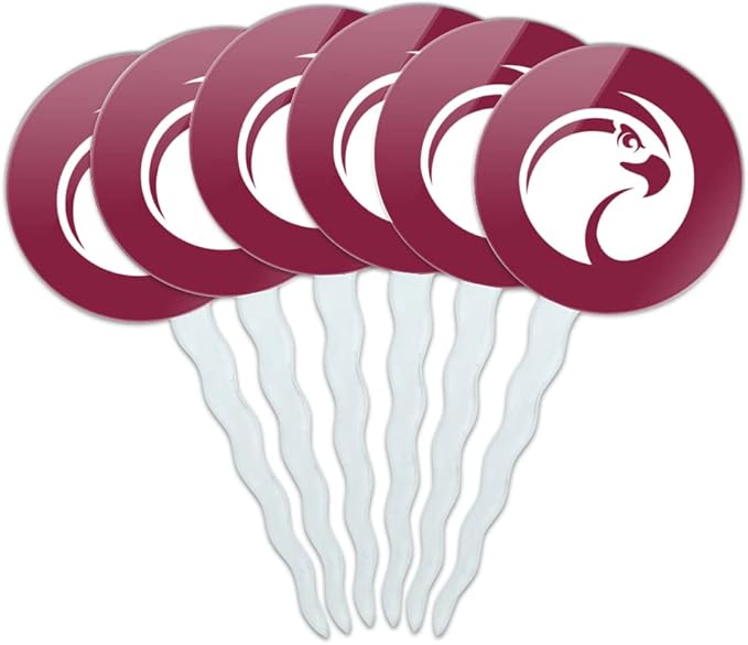 Seattle Pacific University Primary Logo Cupcake Picks Toppers Decoration Set of 6