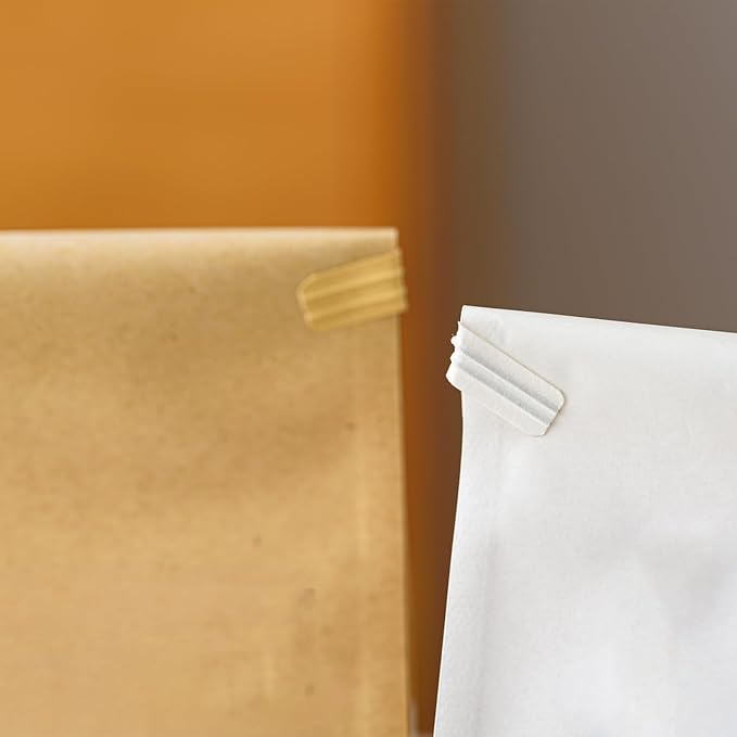 50 Pcs Large Brown Kraft Paper Bread Bags with Tin Tie, Homemade Bread Packing Bag, Thickened Storage Bagel Bag with Clear Window for Sourdough, Baked 11" x 4.3" x 8.6"
