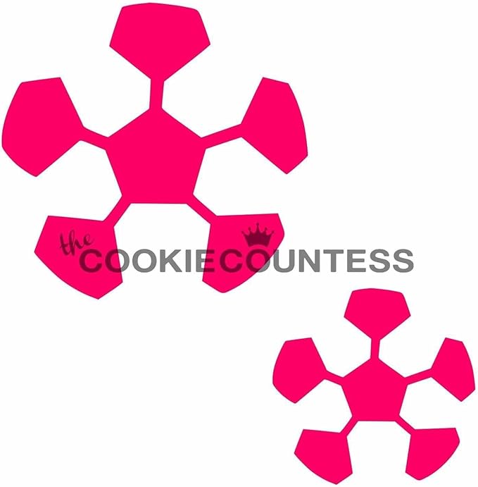 The Cookie Countess Soccer Balls Stencil