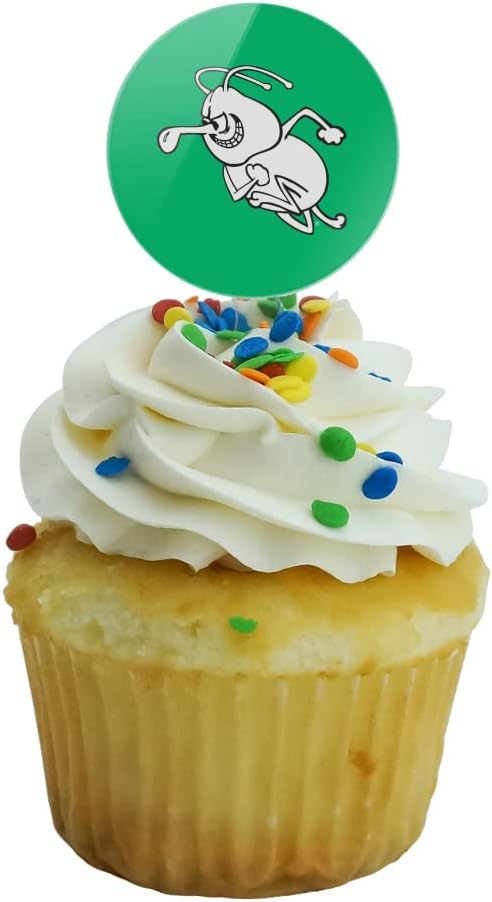 University of Arkansas at Monticello Primary Logo Cupcake Picks Toppers Decoration Set of 6