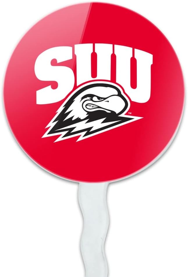 Southern Utah University Primary Logo Cupcake Picks Toppers Decoration Set of 6