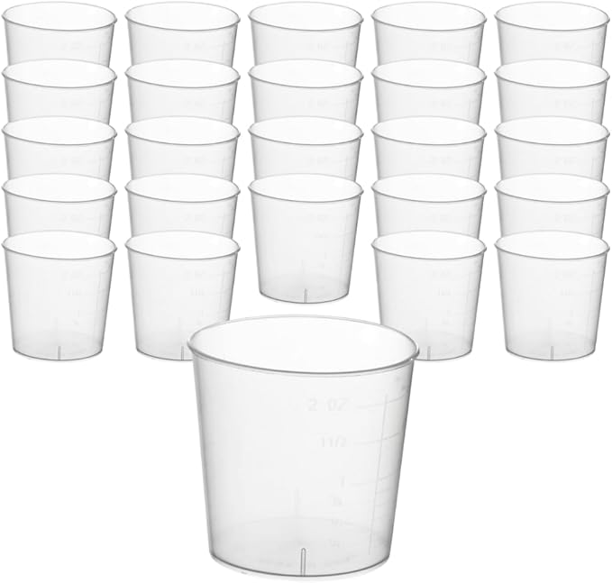 Sklar Sterile™ Graduated Plastic Medicine Cup - 2 fl oz, Disposable, case of 25