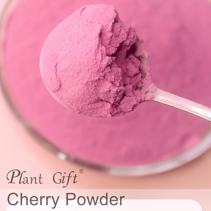100% Pure Cherry Powder 100g/3.52oz Natural Freeze Cherry Juice Flour | Cherry Powder for Smoothies, Shakes, Baking & Drinks,| Free from Preservatives