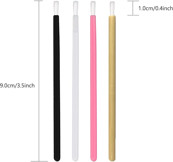 PYO Cookie Paint Brush Disposable Lip Brushes Mini Paint Brush Cookies Disposable Nail Polish Brush Paint Your Own Cookie Food Safe Paint Brushes Mini Paint Brushes Cookies (25, Wooden)