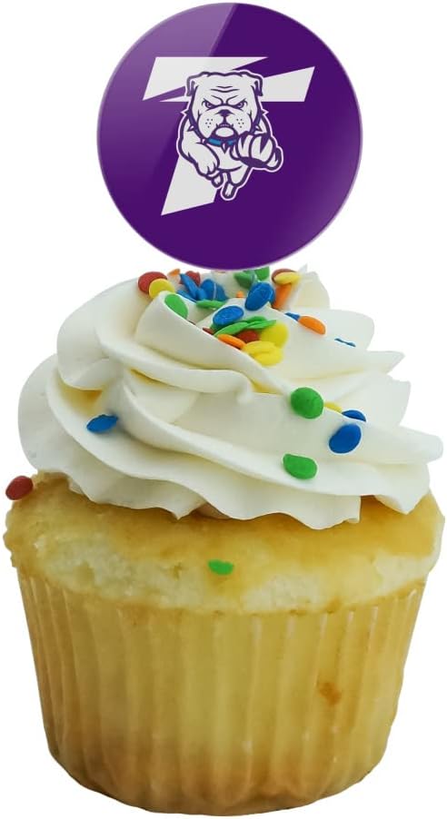 Truman State University Primary Logo Cupcake Picks Toppers Decoration Set of 6