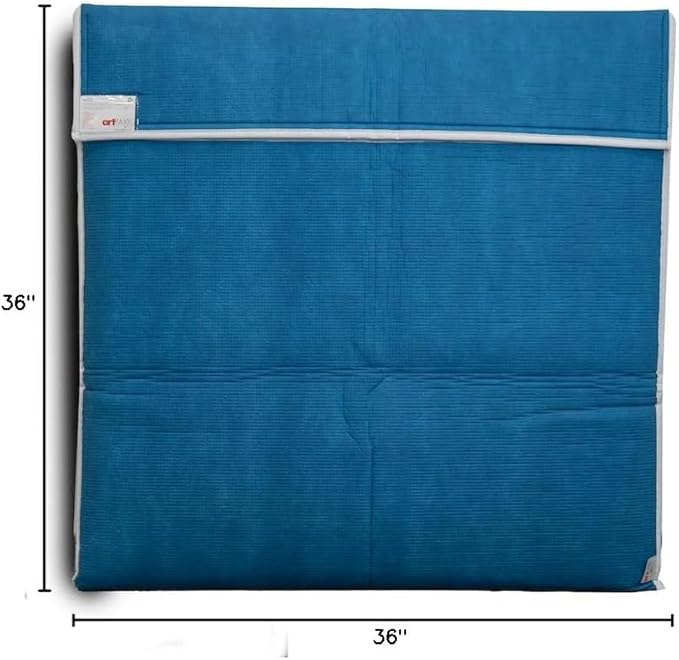 Art Bags (AP04-36 1/2" x 36 1/2") - Strong • Shock-Absorbent • Reusable • Non-Toxic • Waterproof • Acid-Free Lining - Long-Term Art Storage + Shipping + Protection Solution (Color May Vary)