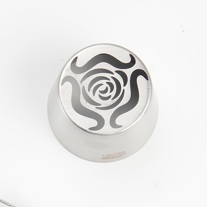 Extra Large Russian Piping Tips for Marshmallows Stainless Steel Flower Frosting Nozzles many styles Cake Decorating Baking tool for Buttercream, Cupcakes Cookies(SL56)