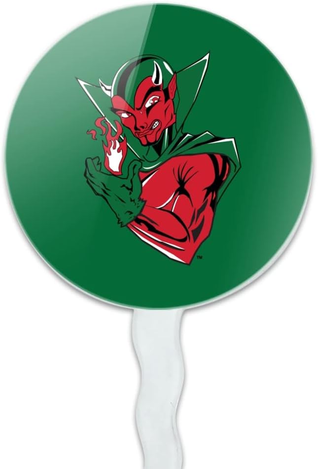 GRAPHICS & MORE Mississippi Valley State University Primary Logo Cupcake Picks Toppers Decoration Set of 6