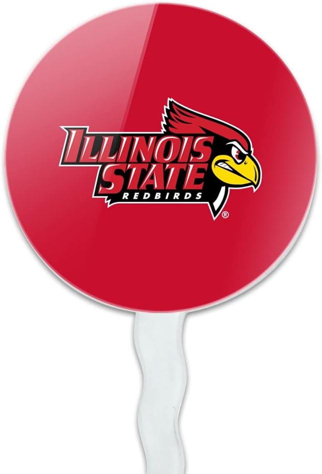 Illinois State Primary Logo Cupcake Picks Toppers Decoration Set of 6