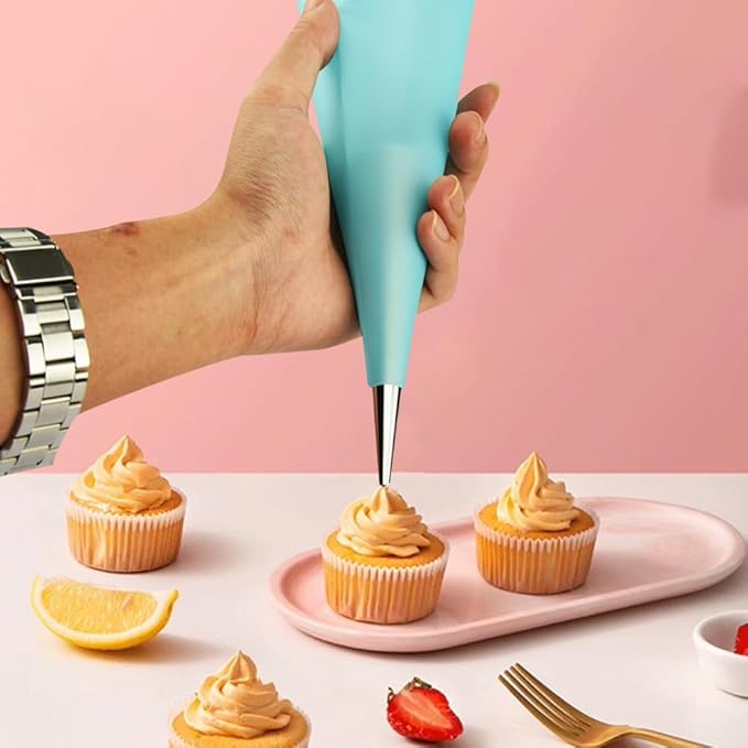 Cannoli Tubes Molds & Cream Horn Baking Set - 23-Piece Non-Stick Molds, Cone Shaped & Tube Forms for Professional & Home Bakers, DIY Desserts, Pastries, and Appetizers