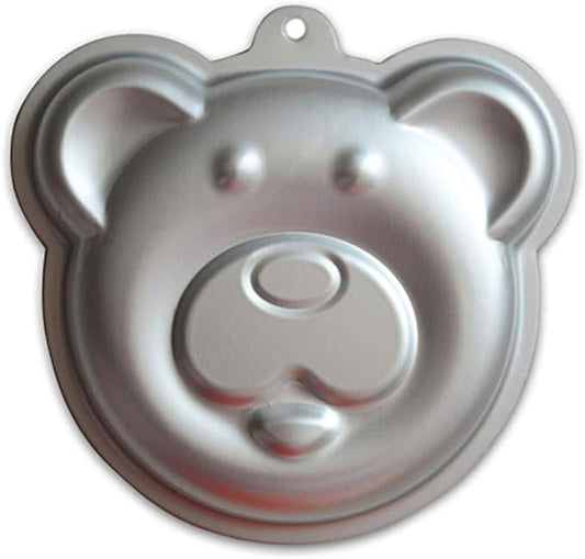 Ulalaza Aluminum Cake Mold 3D Bear Shape Baking Pan DIY Birthday Cake Mould Kitchen Supplies