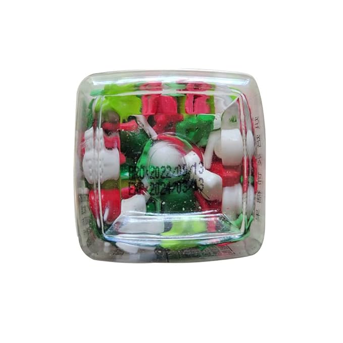 Eastron 1 Bottle Edible Christmas Sprinkles- Cake Sprinkles Decoration - Sprinkles for Baking - Cupcake and Cake Topper - Sprinkle Mix - 3.35 ounces