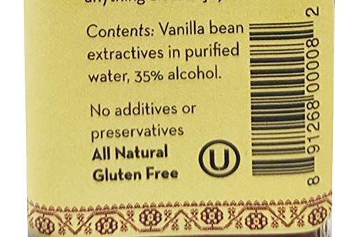 Blue Cattle Truck Trading Co. Pure Gourmet Mexican Vanilla Extract, Small, 3.3 Ounce…