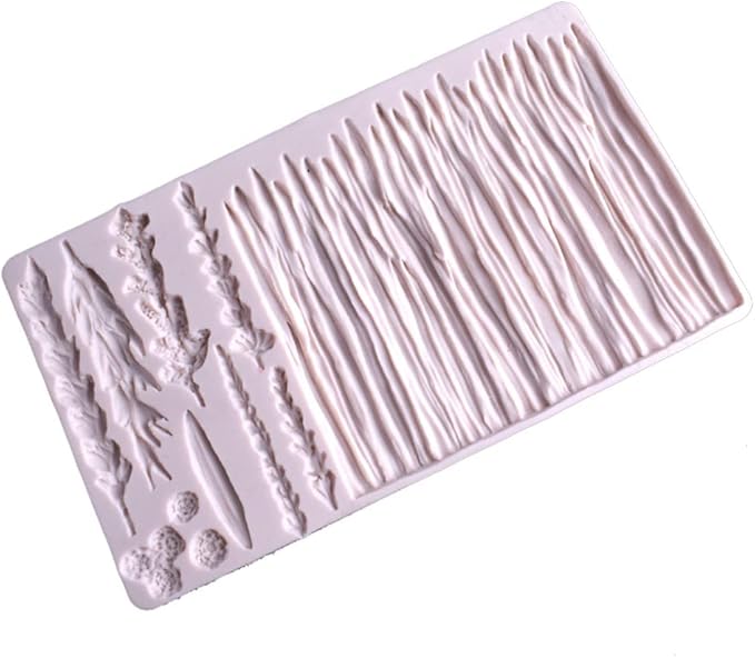 Leaf Silicone Mold Rose Flower Fondant Molds DIY Cake Decorating Tools Sugarcraft Candy Resin Clay Chocolate Gumpaste Moulds (20 * 11.5 * 1.2CM)