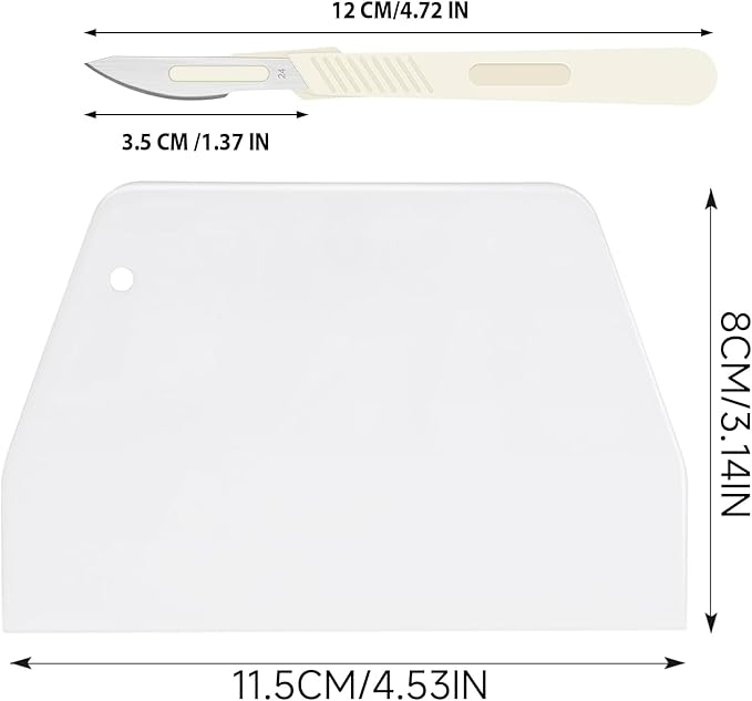 Bread Lame and Dough Scraper Set for Scoring and Shaping Dough – Perfect for Home Bakers to Create Artisan-Style Bread with Ease, Includes Dough Cutting Board Tool for Effortless Baking