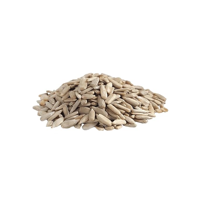 Raw Sunflower Seeds 5 Pounds | Resealable Bag | Hulled Sunflower Kernels | Healthy Snack High in Protein & Healthy Fats | Great for Cooking, Baking, Salad Recipes | Jaybee's