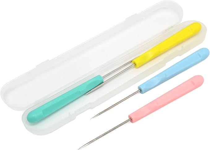 4Pcs Sugar Stir Needle Scriber Needle Cookie Decorating Supplies Tool 5.2 Inches