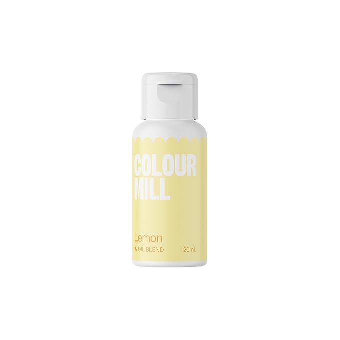 Colour Mill Oil-Based Food Coloring, 20 Milliliters (Lemon)