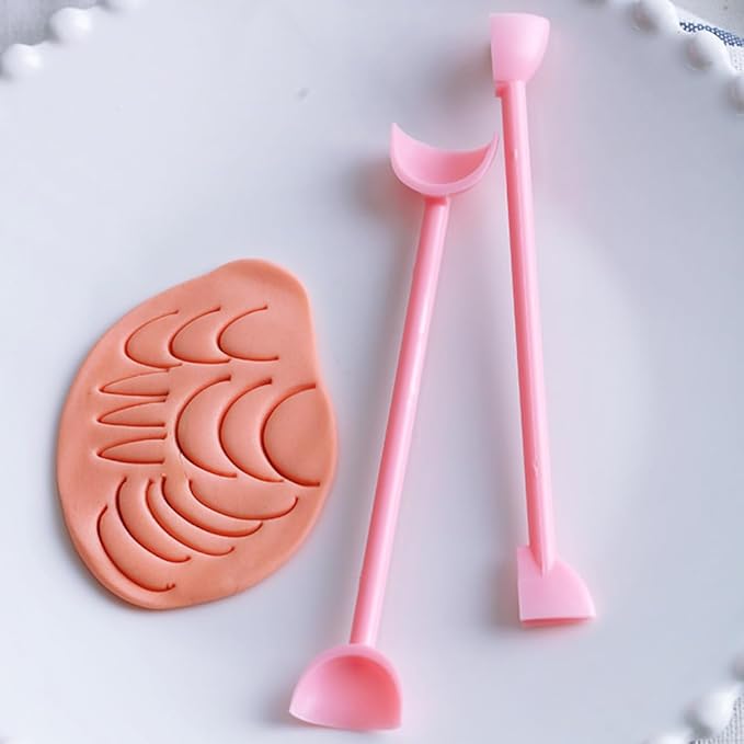 Cabilock 11-Piece Cake Decoration Tools Set Fondant Modeling Tools Kit for Precise Pastry Sculpting Baking Supplies