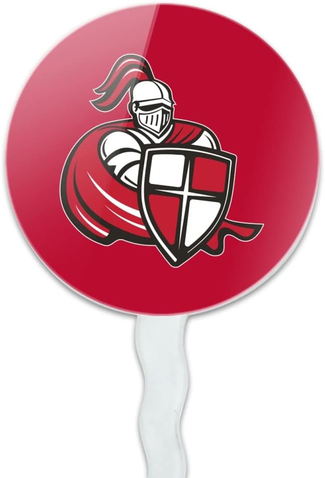 William Carey University Primary Logo Cupcake Picks Toppers Decoration Set of 6