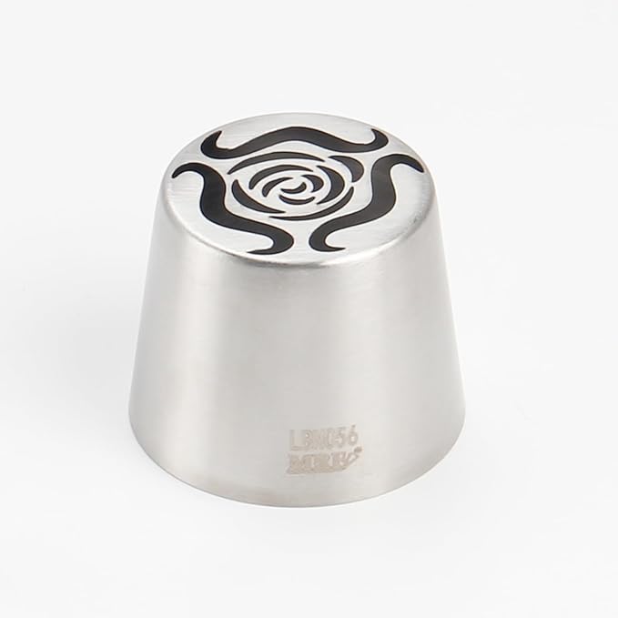 Extra Large Russian Piping Tips for Marshmallows Stainless Steel Flower Frosting Nozzles many styles Cake Decorating Baking tool for Buttercream, Cupcakes Cookies(SL56)
