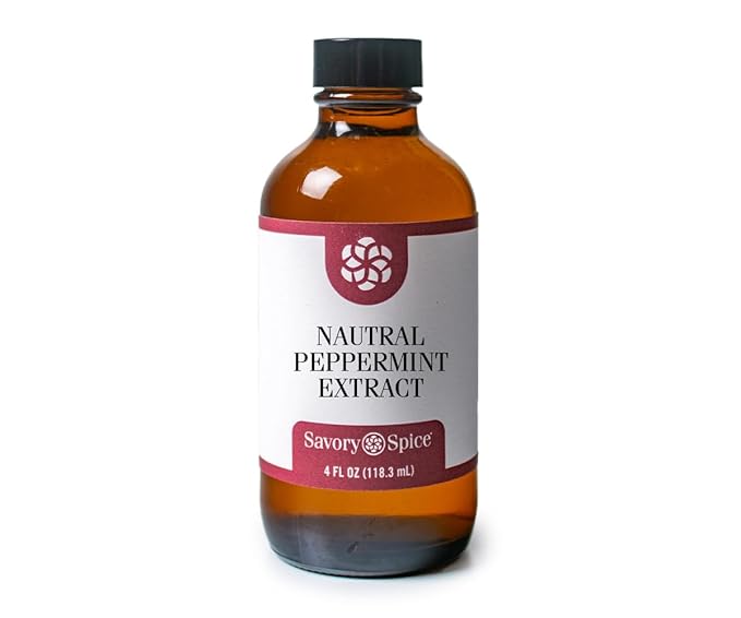 Savory Spice Natural Peppermint Extract - Food Grade Peppermint Extract for Baking, Drinks & Ice Cream | Peppermint Flavoring for Coffee & Candy
